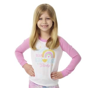 Pajama Shop™ Rainbow Dreams & Bear Hugs Please PJ Top - Toddler & Youth