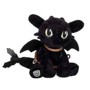 How to Train Your Dragon Toothless Plush with Saddle