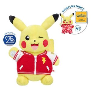 25th Celebration Pokémon Pikachu Plush Bundle