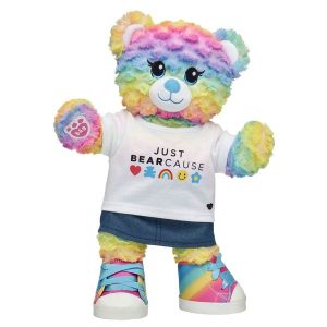 Rainbow Party Teddy Bear